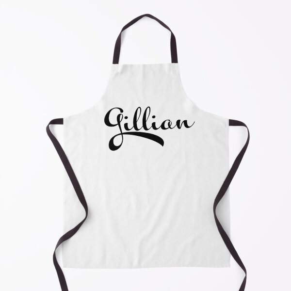 Item preview, Gillian Name Typography Black Typography designed and sold by Georgia Hamilton.