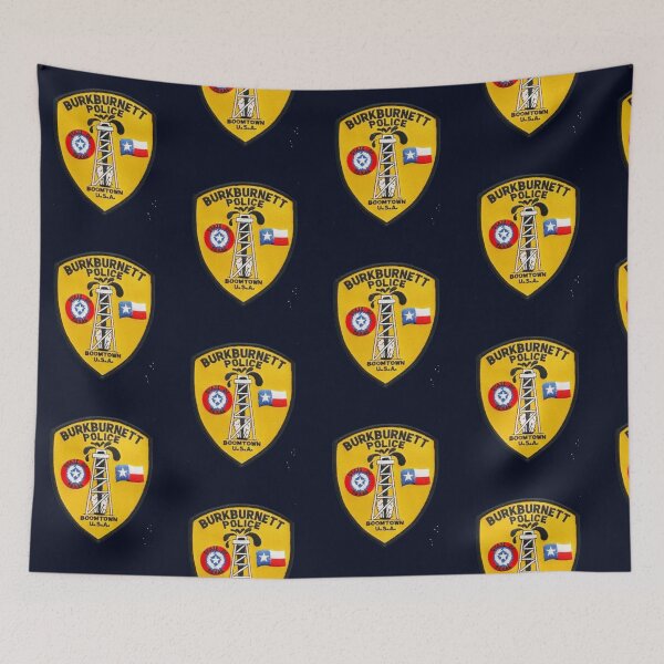 Item preview, Burkburnett Texas Police Department Boomtown USA designed and sold by Lawrence Baird.