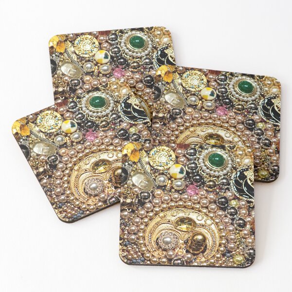 Item preview, Treasure Trove Jewels Gold Gemstones Pearls  designed and sold by worldways.
