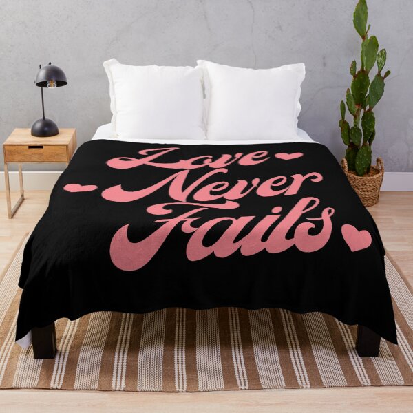 Item preview, Love Never Fails. Love Saying. designed and sold by That Cheeky Tee.