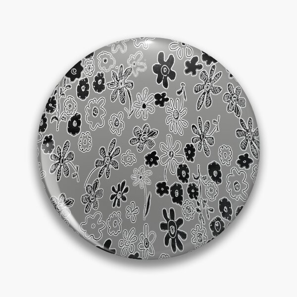 Artikelvorschau, EIN BLUMENDESIGN IN GRAU UND WEISS UND SCHWARZ entworfen und verkauft von soobloo.