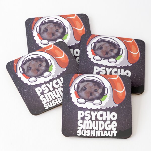 Item preview, PSYCHO SMUDGE SUSHINAUT designed and sold by WeirdosNextDoor.