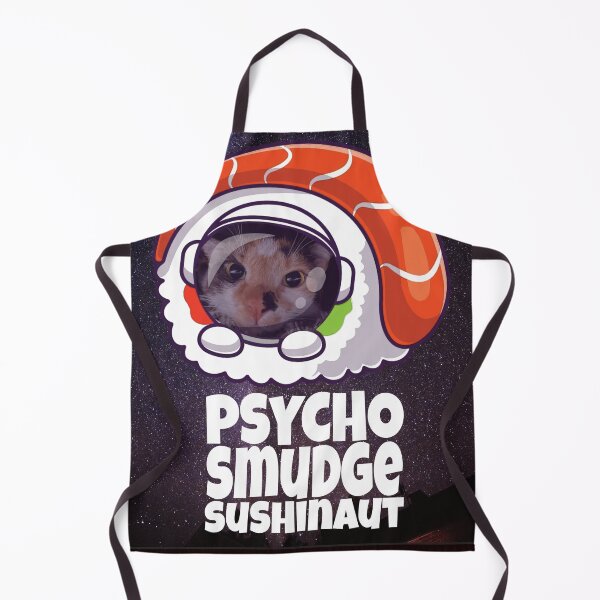 Item preview, PSYCHO SMUDGE SUSHINAUT designed and sold by WeirdosNextDoor.