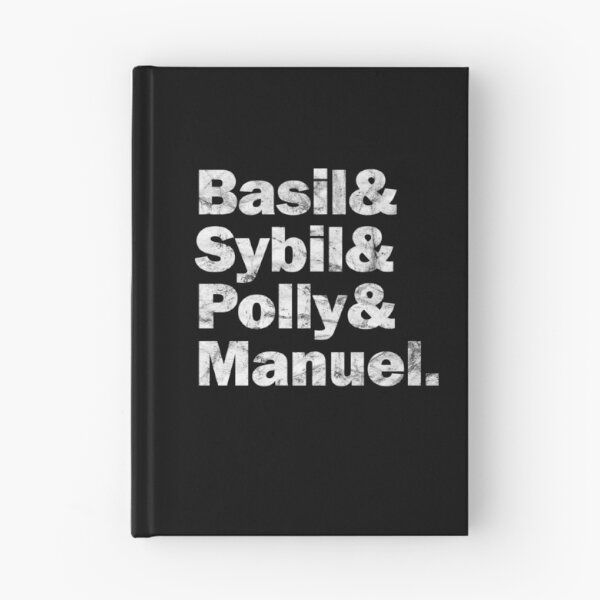 Item preview, Fawlty And - Black Distressed Design designed and sold by risible.