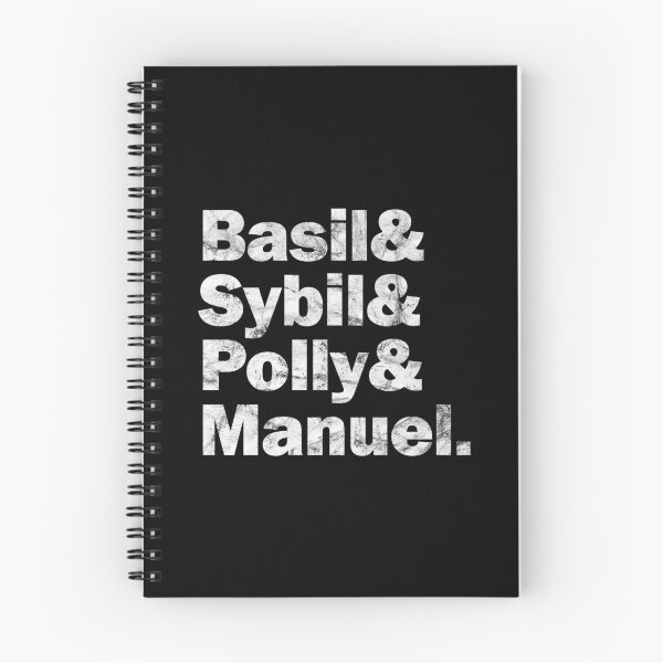 Item preview, Fawlty And - Black Distressed Design designed and sold by risible.