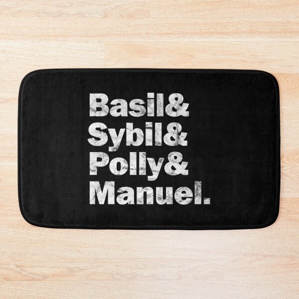 Item preview, Fawlty And - Black Distressed Design designed and sold by risible.