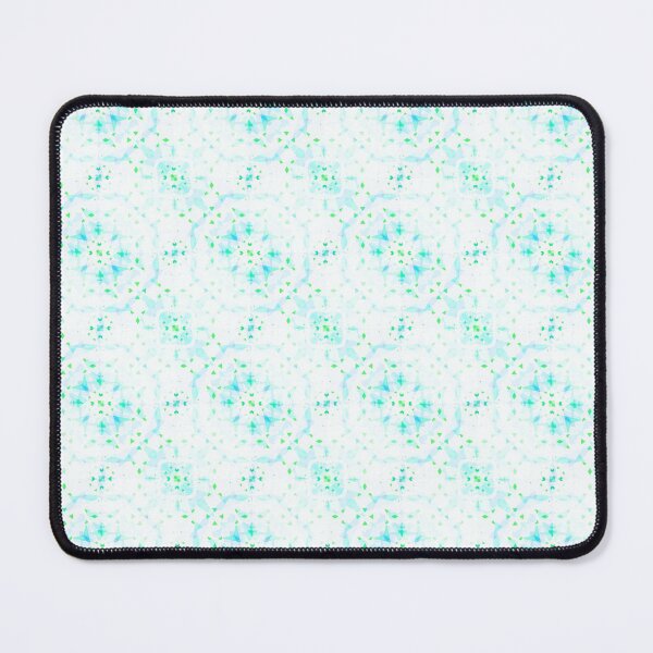 Item preview, Soft Baby Blue Green Spring and Summer Geometric Pattern designed and sold by PatternPerfect.