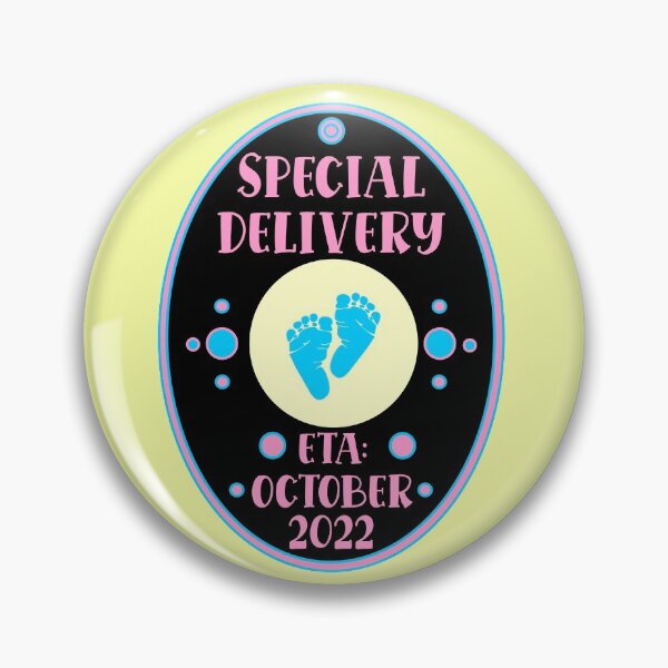 Item preview, Special Delivery due date October   designed and sold by sandpiperstudio.