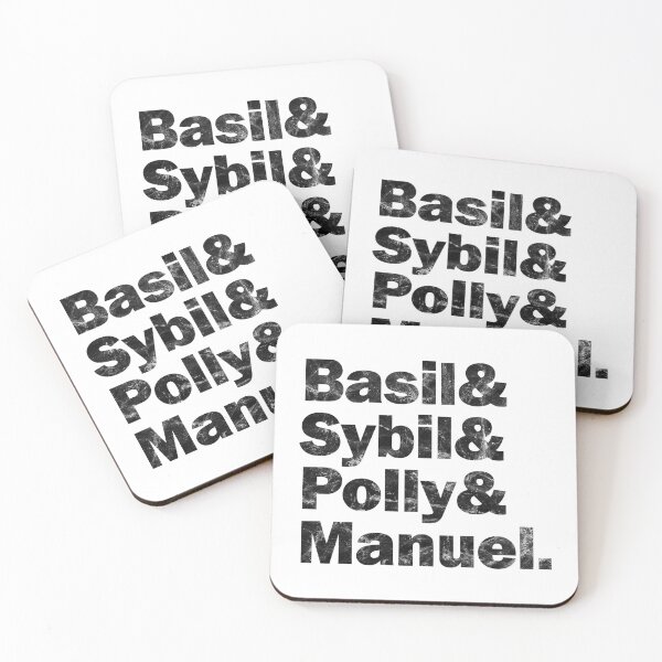 Item preview, Fawlty And - White Distressed Design designed and sold by risible.