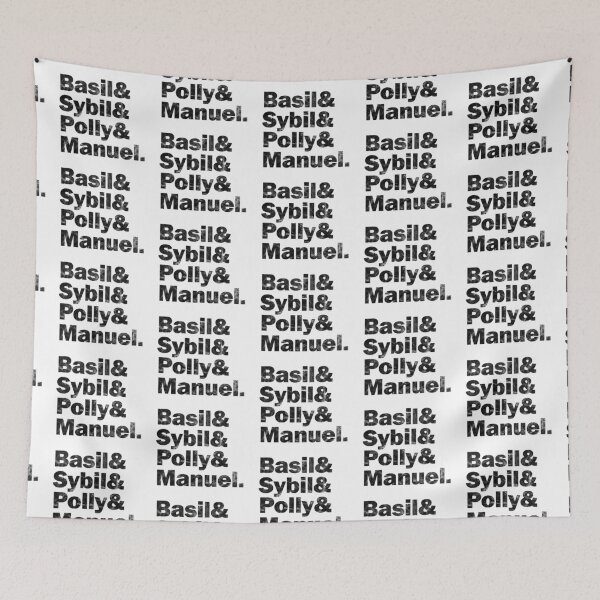 Item preview, Fawlty And - White Distressed Design designed and sold by risible.