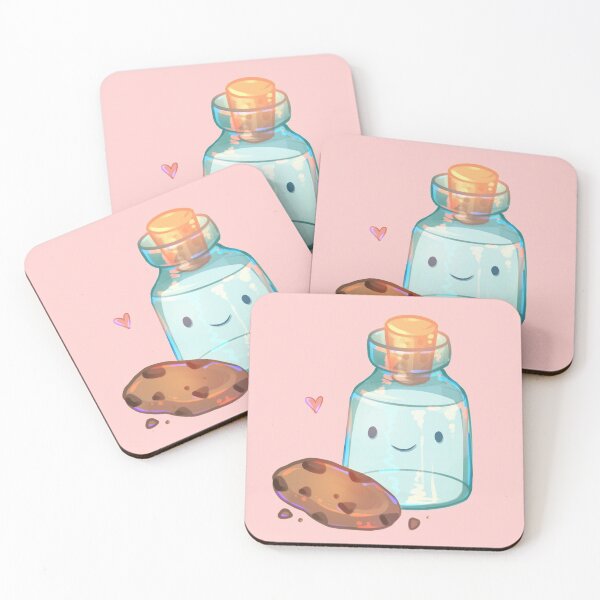 Item preview, Cute Milk Jug and Cookie designed and sold by GalaxyChicken.