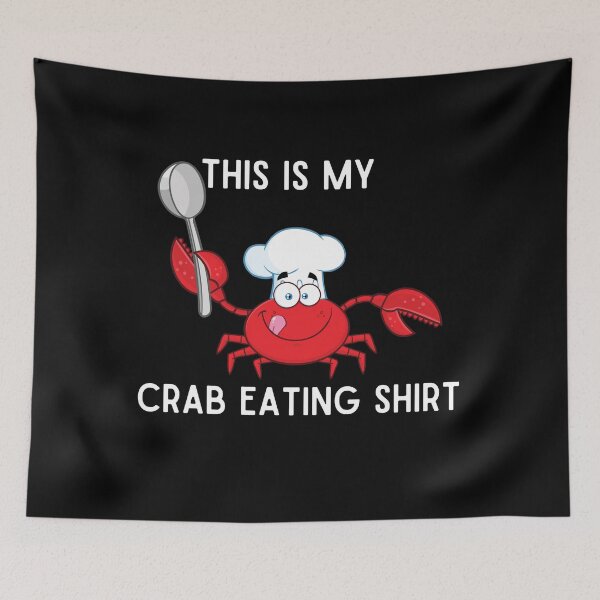 Item preview, This Is My Crab Eating Shirt designed and sold by Water Flick.