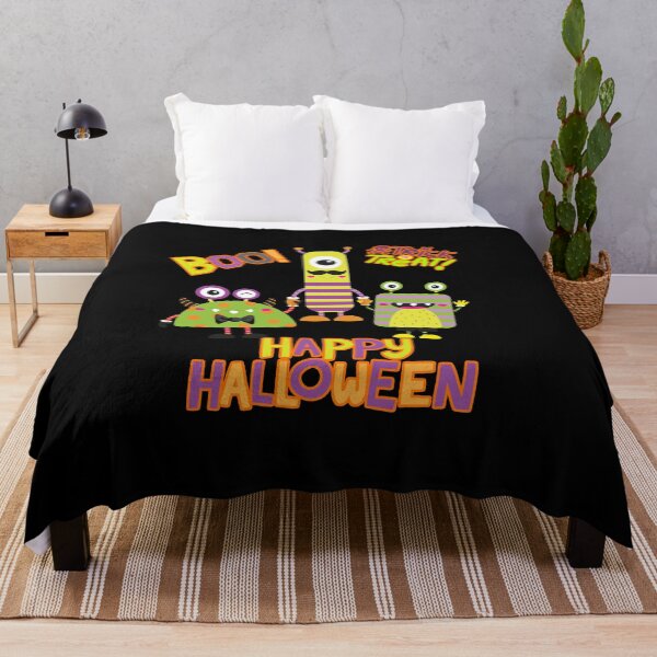 Item preview, Happy Halloween Cute Monsters designed and sold by Printedarts.