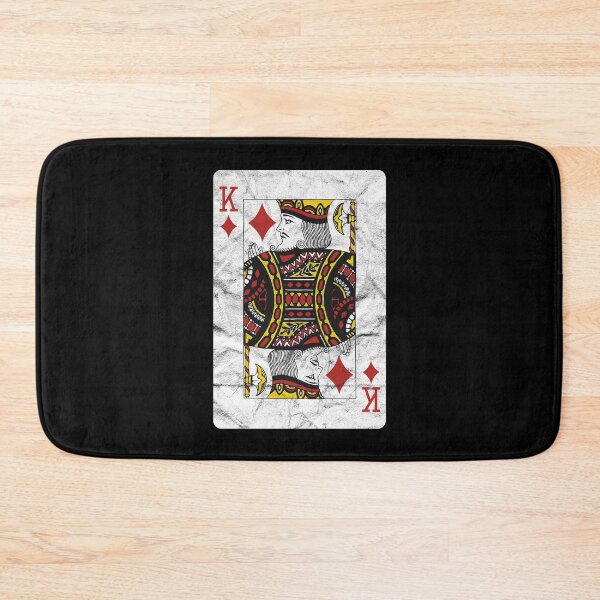 Item preview, Playing Cards King Of Diamonds (distressed design) designed and sold by siggyspatsky.
