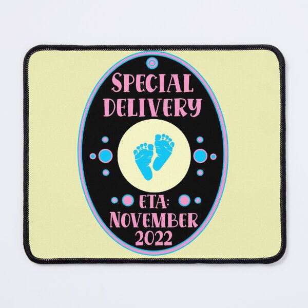 Item preview, Special Delivery baby due date November  designed and sold by sandpiperstudio.