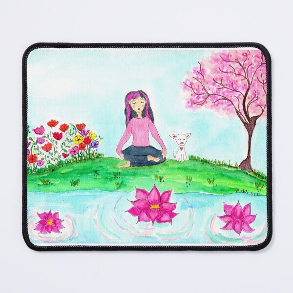 Item preview, Meditation with Eva & Mahli designed and sold by Mahli's Artful Whimsy.