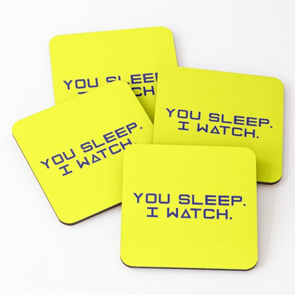 Item preview, Project Hail Mary - You Sleep. I Watch (Blue) |  designed and sold by PixelsandPulp.