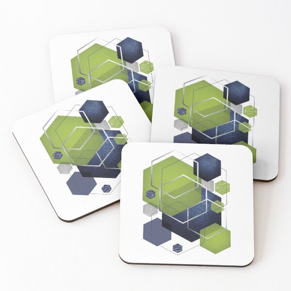 Item preview, Lime Green Geometric designed and sold by UrbanEpiphany.