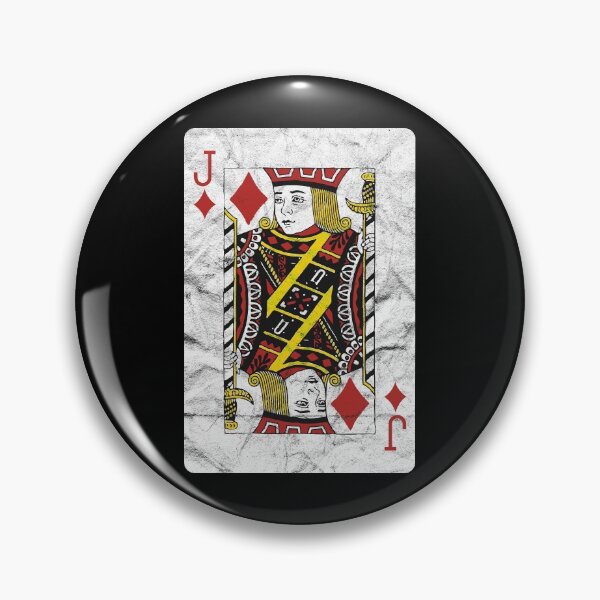 Item preview, Playing Cards Jack Of Diamonds (distressed design) designed and sold by siggyspatsky.