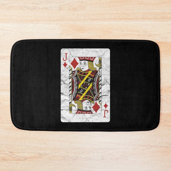 Item preview, Playing Cards Jack Of Diamonds (distressed design) designed and sold by siggyspatsky.