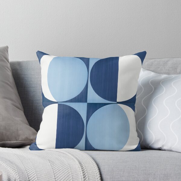 Item preview, Blu Ponti Tiles Pattern Print designed and sold by MCMXCV-PROJECT.