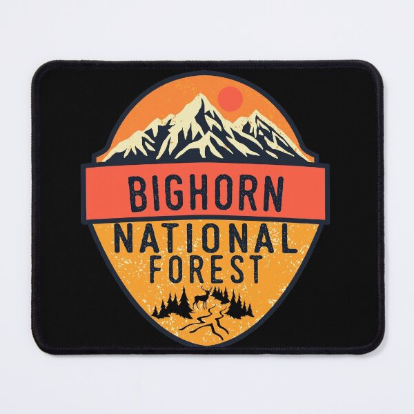 Item preview, Bighorn national forest-Vintage designed and sold by Nature-mark.