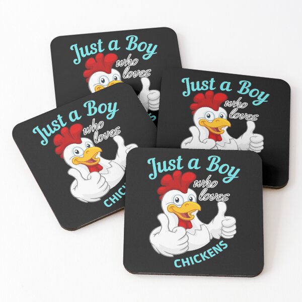 Item preview, Just a Boy Who Loves Chikens designed and sold by VGdigital.