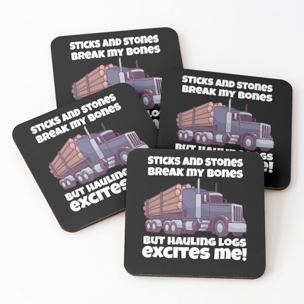 Item preview, Log Hauler Driver Hauling Logs Excites Me! designed and sold by fantasticdesign.