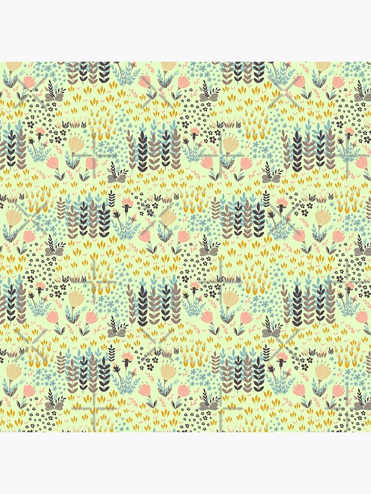 Thumbnail 3 of 3, Poster, Botanical Pattern designed and sold by NeonxHeart.