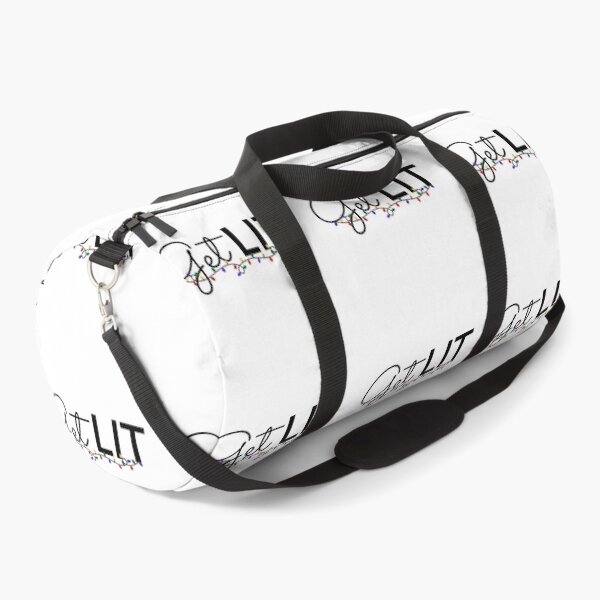 Item preview, Get Lit Holiday Pun designed and sold by travelnerd.