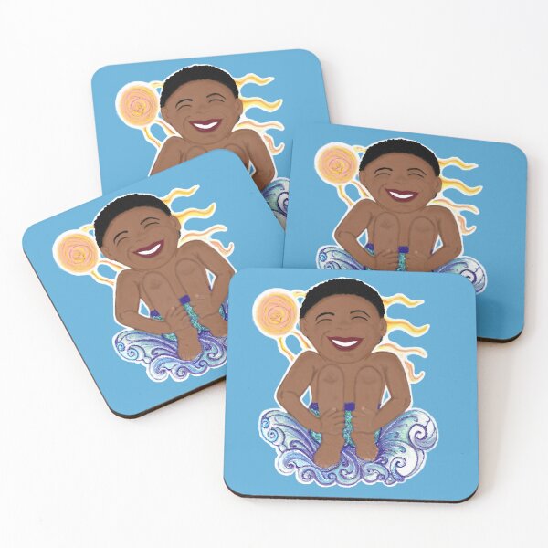 Item preview, Lil GeeeMan splashing on cool blue water.... designed and sold by knightfyer.