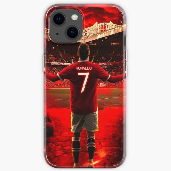 BIENVENUE CHEZ CRISTIANO RONALDO MANCHESTER, Cadeaux Ronaldo, Couverture Ronaldo, Impressions Ronaldo Coque souple iPhone