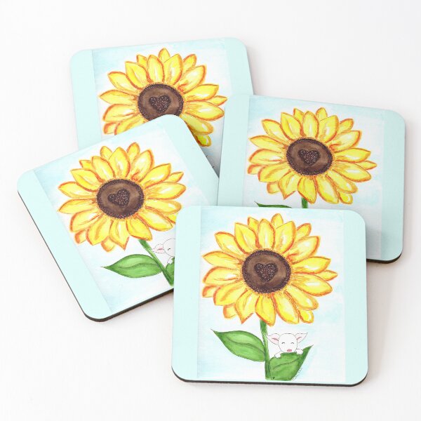 Item preview, Sunflower Love with Eva designed and sold by Mahli's  Artful Whimsy.