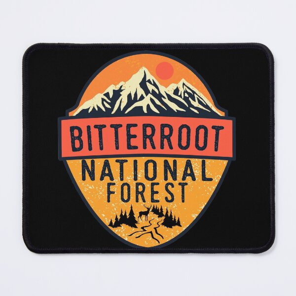 Item preview, Bitterroot national forest-Vintage designed and sold by Nature-mark.