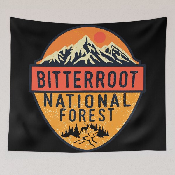 Item preview, Bitterroot national forest-Vintage  designed and sold by Nature-mark.
