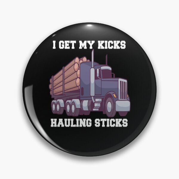 Artikelvorschau, Holzfällerfahrer beim Holzfällen Ich bekomme meinen Kick beim Stöckeziehen entworfen und verkauft von fantasticdesign.