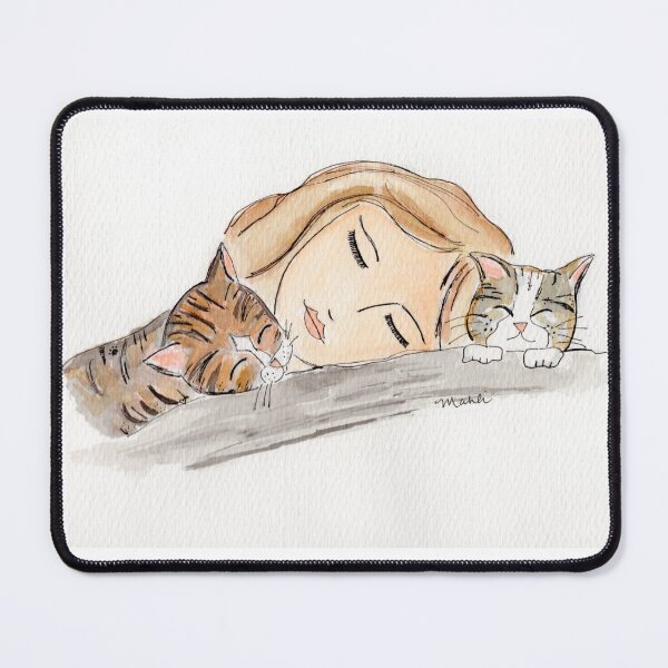 Item preview, Resting with the kitties designed and sold by Mahli's  Artful Whimsy.