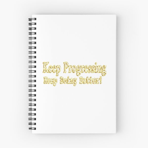 Item preview, "Keep Progressing, Keep Doing Better!" Buy Now designed and sold by Health And Fitness Posts e-Store.
