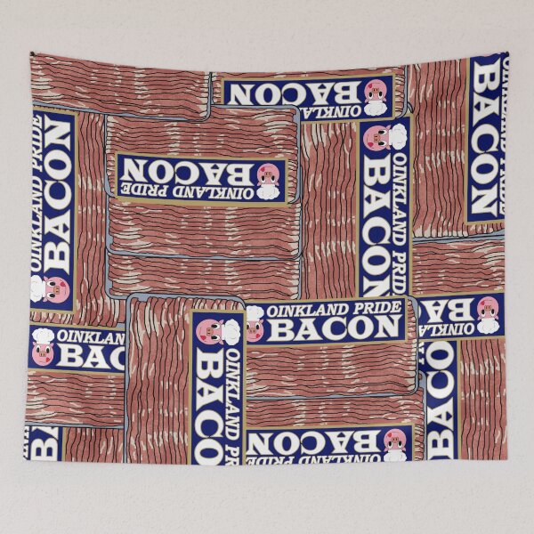 Item preview, Hand Drawn Bacon Pattern designed and sold by mrtraz.