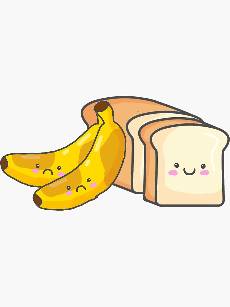Banana Bread Loaf Bunny Cute Washi Tape — Kimchi Kawaii