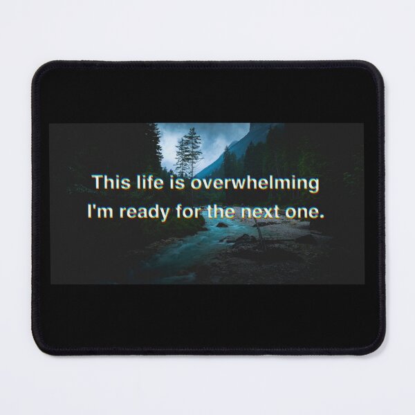 Item preview, Badflower - This life is overwhelming designed and sold by NevilleNoFriend.