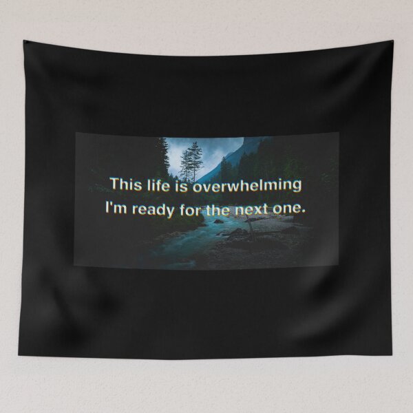 Item preview, Badflower - This life is overwhelming designed and sold by NevilleNoFriend.