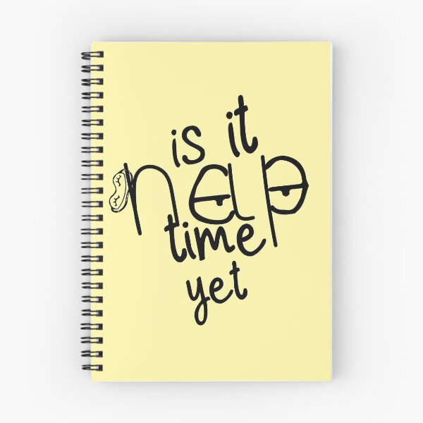 Item preview, Is It Nap Time Yet Handwriting typography Cartoon Graphic Design designed and sold by Artysneak.