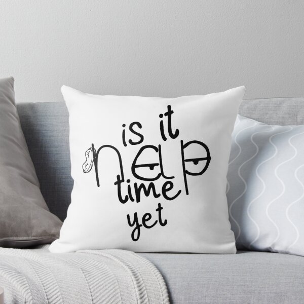Item preview, Is It Nap Time Yet Handwriting typography Cartoon Graphic Design designed and sold by Artysneak.
