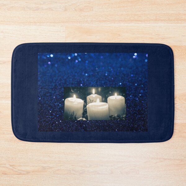 Item preview, Liturgical Blue with four Advent Candles  designed and sold by CheekyGrace.