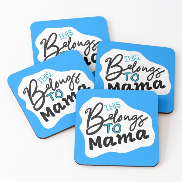 Item preview, This Belongs To Mama - Personalized Gift designed and sold by ThatsJustJilly.