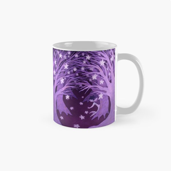 Item preview, Purple Mermaid Starfish Forest designed and sold by evelyn-d-art.