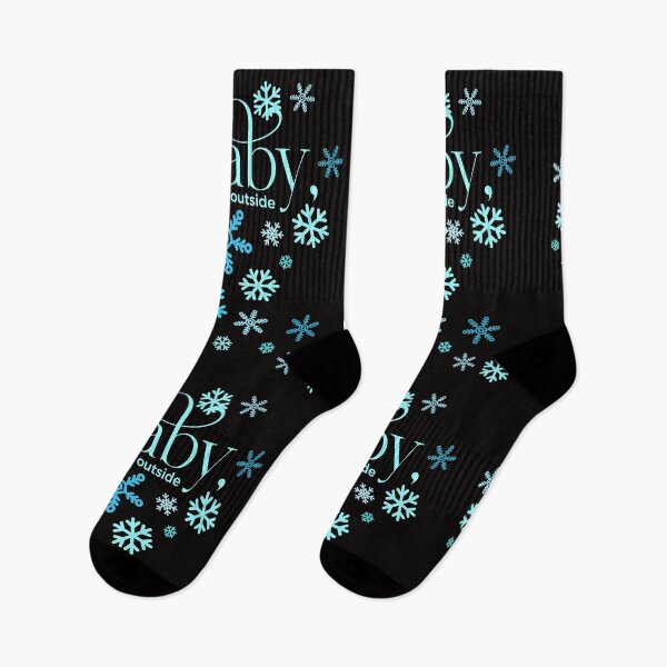 Item preview, Baby it's cold outside snowflakes  designed and sold by sandpiperstudio.