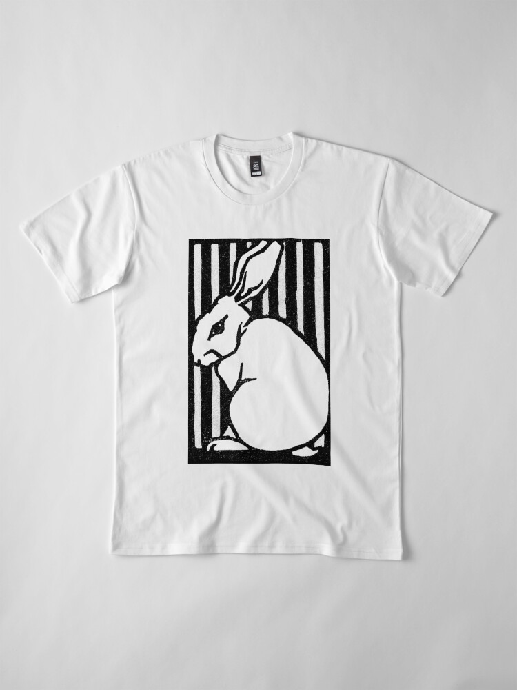 Alternate view of Mean Bunny Premium T-Shirt