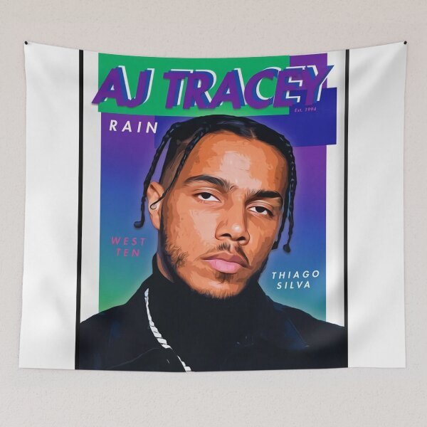 Item preview, AJ Portrait Album Cover Poster designed and sold by wolulykur.